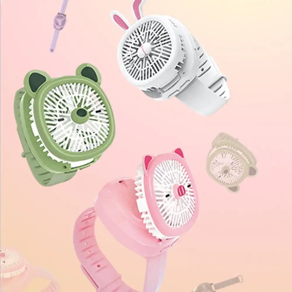 Mini Fan Cartoon Watch, Small USB Rechargeable Wrist Fan, Handheld Desktop Fan, Mini Hand Held Cooling Fan, Mini Cartoon Wristband Fan, Children Travel Air Cooler, Cute Design Fan For Kids Mini Fan Cartoon Watch, Small USB Rechargeable Wrist Fan, Handheld Desktop Fan, Mini Hand Held Cooling Fan, Mini Cartoon Wristband Fan, Children Travel Air Cooler, Cute Design Fan For Kids